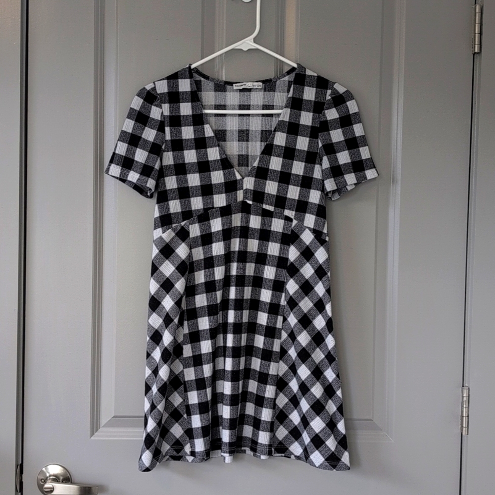 Pull&bear Plaid Dress